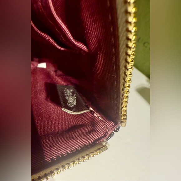 🆕🌺COACH🌺 Corner Zip Wristlet With Signature Monogram Print ~CHALK~ - Picture 11 of 14